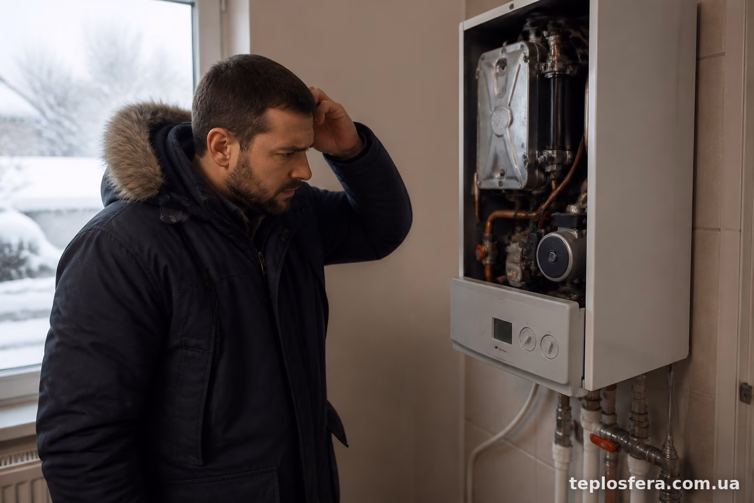 Чому газовий котел не запускається взимку з першого разу