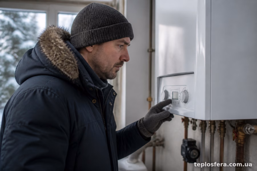 Низький тиск газу в мережі