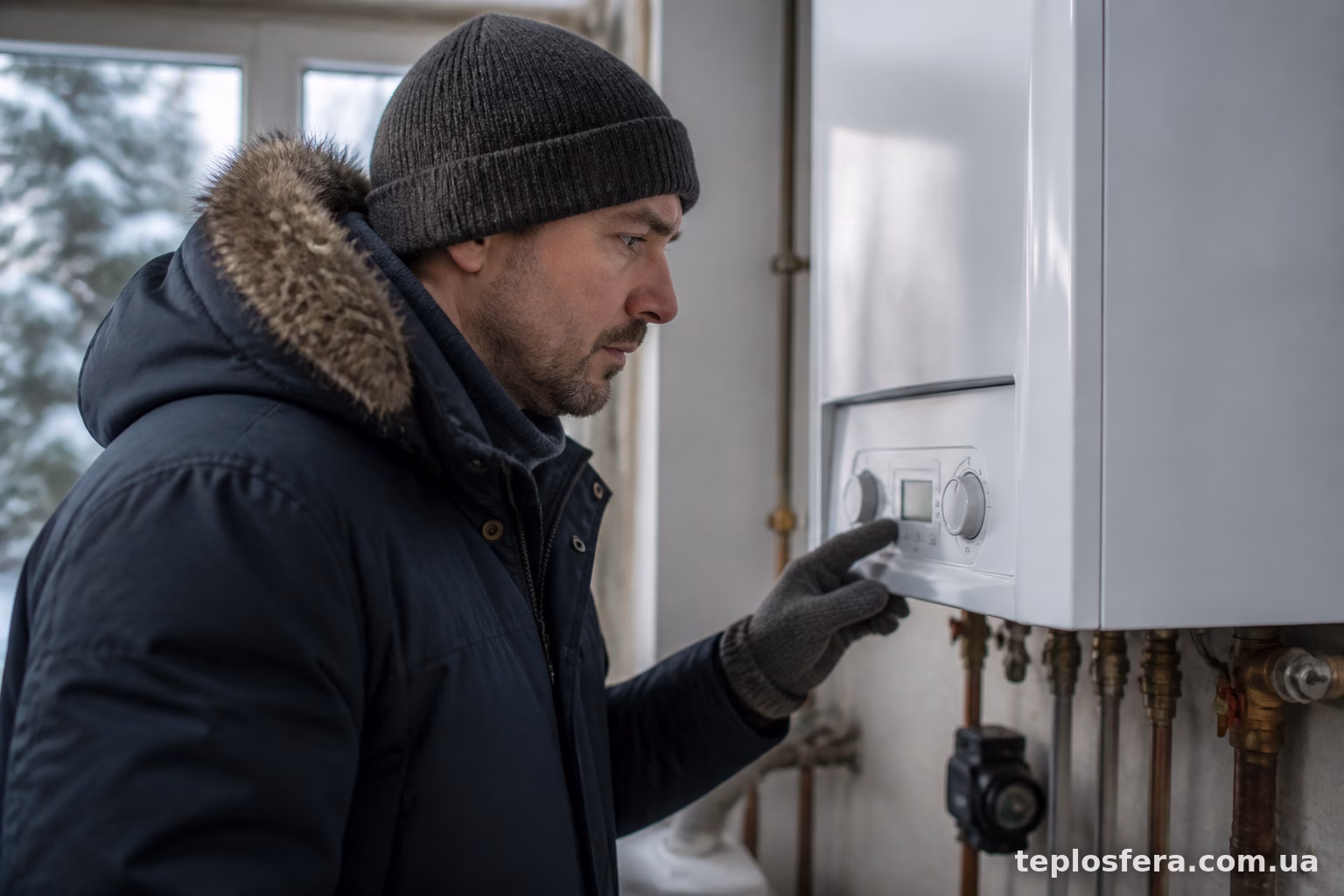 Низький тиск газу в мережі