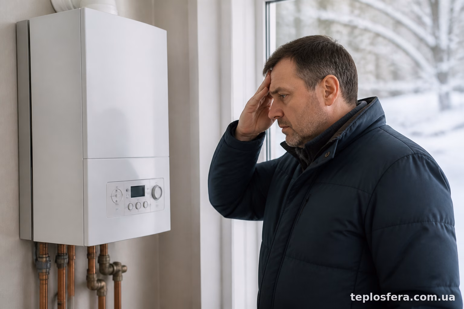 Замерзання уличного датчика температури